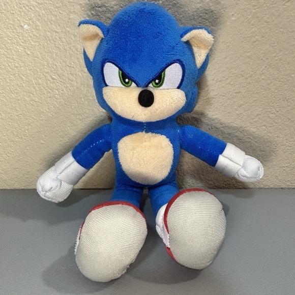 Jakks Pacific Other - Sonic The Hedgehog 2 The Movie 12" Inch Soft Plush Toy Collectible Clean Blue